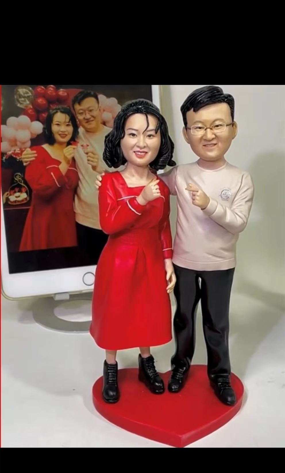 Handmade Polymer Clay Custom Portrait Figurines