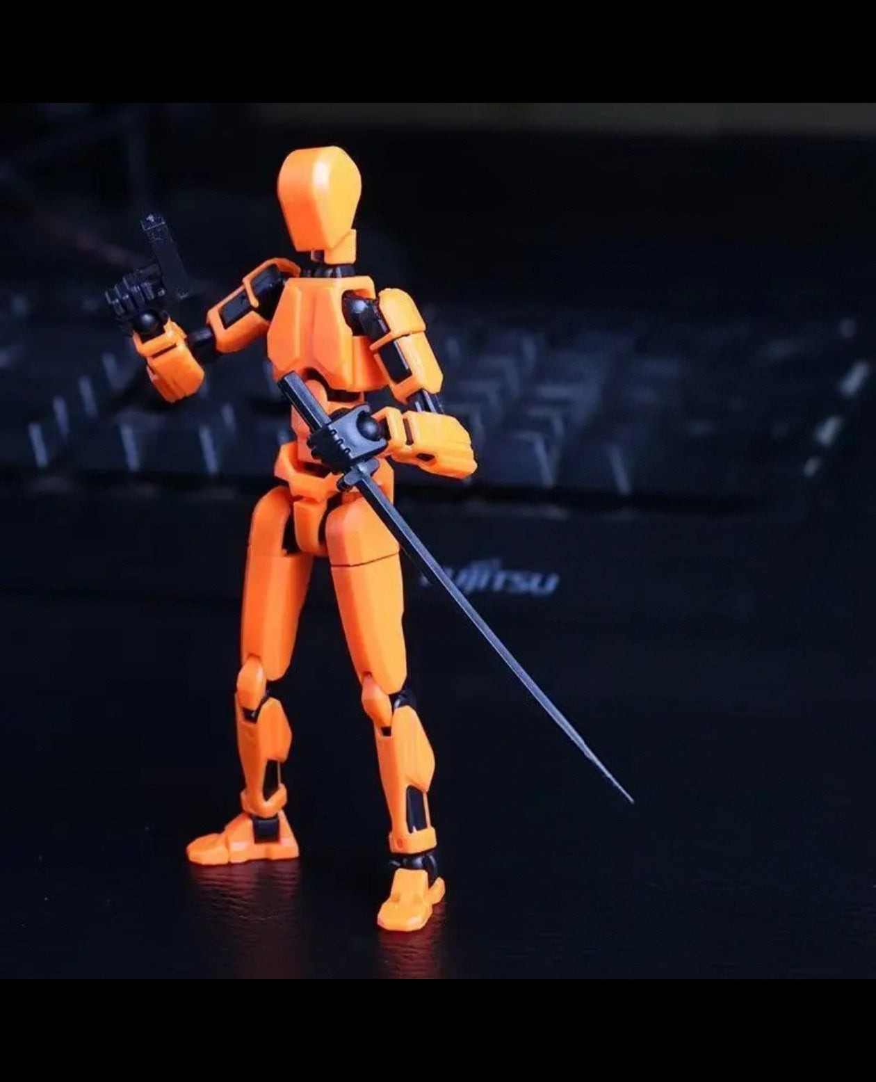 Poseable 3D Printed Robot Figure - Multi-Jointed Building Kit