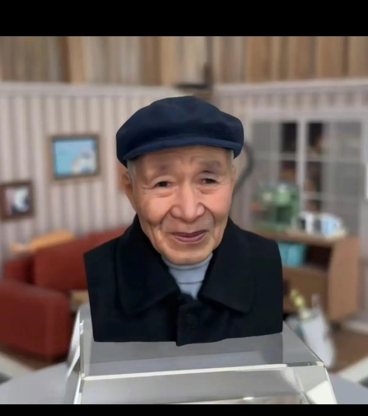 3D real human bust statue made from 2D photos
