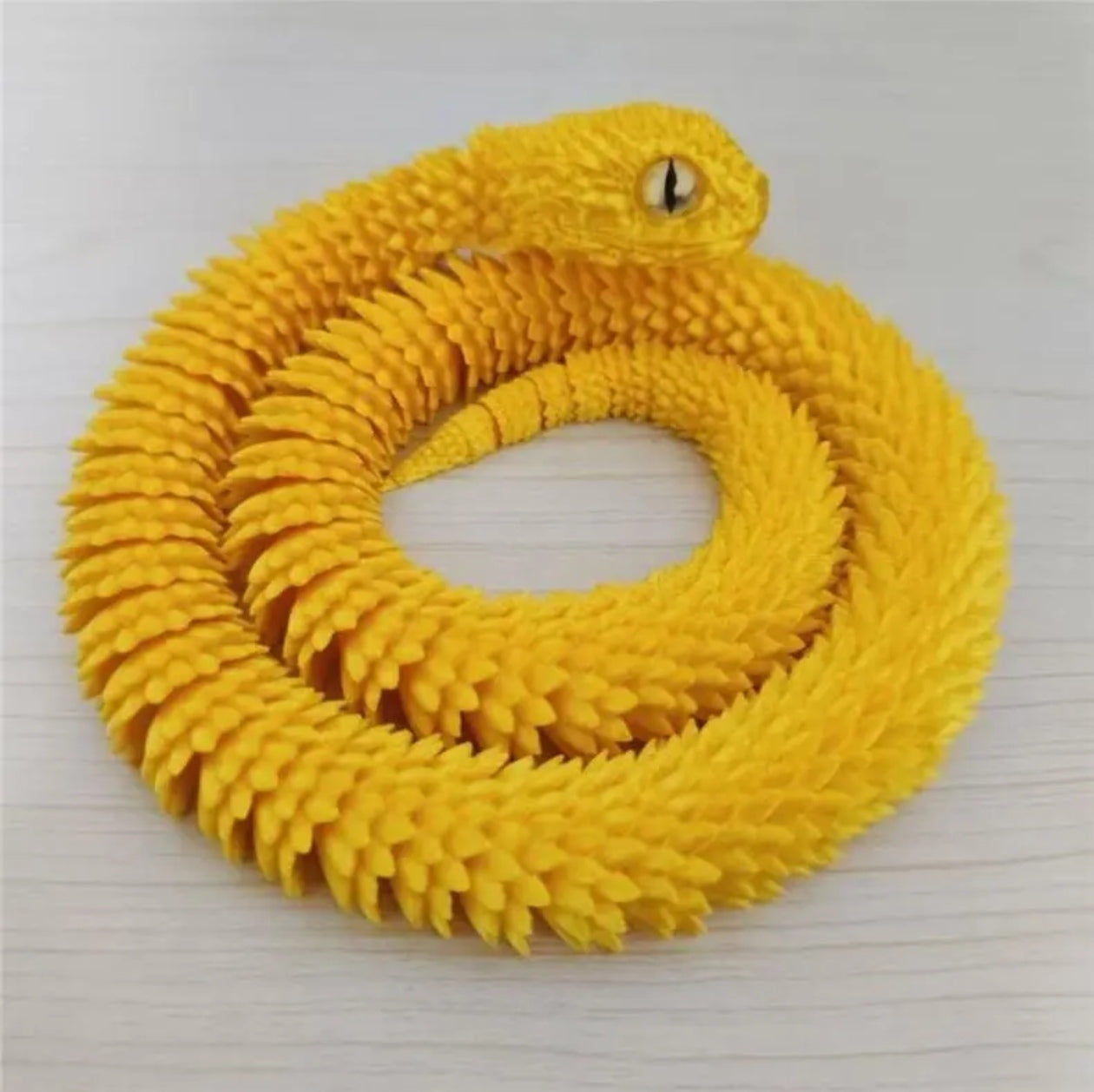 Articulated Python Model - 3D Printed Toy Snake