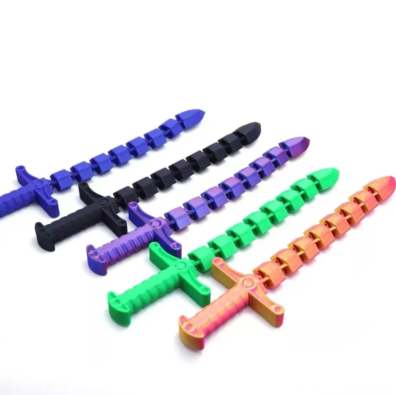 3D Printed Flexi-Vinyl Retractable Sword Collectible