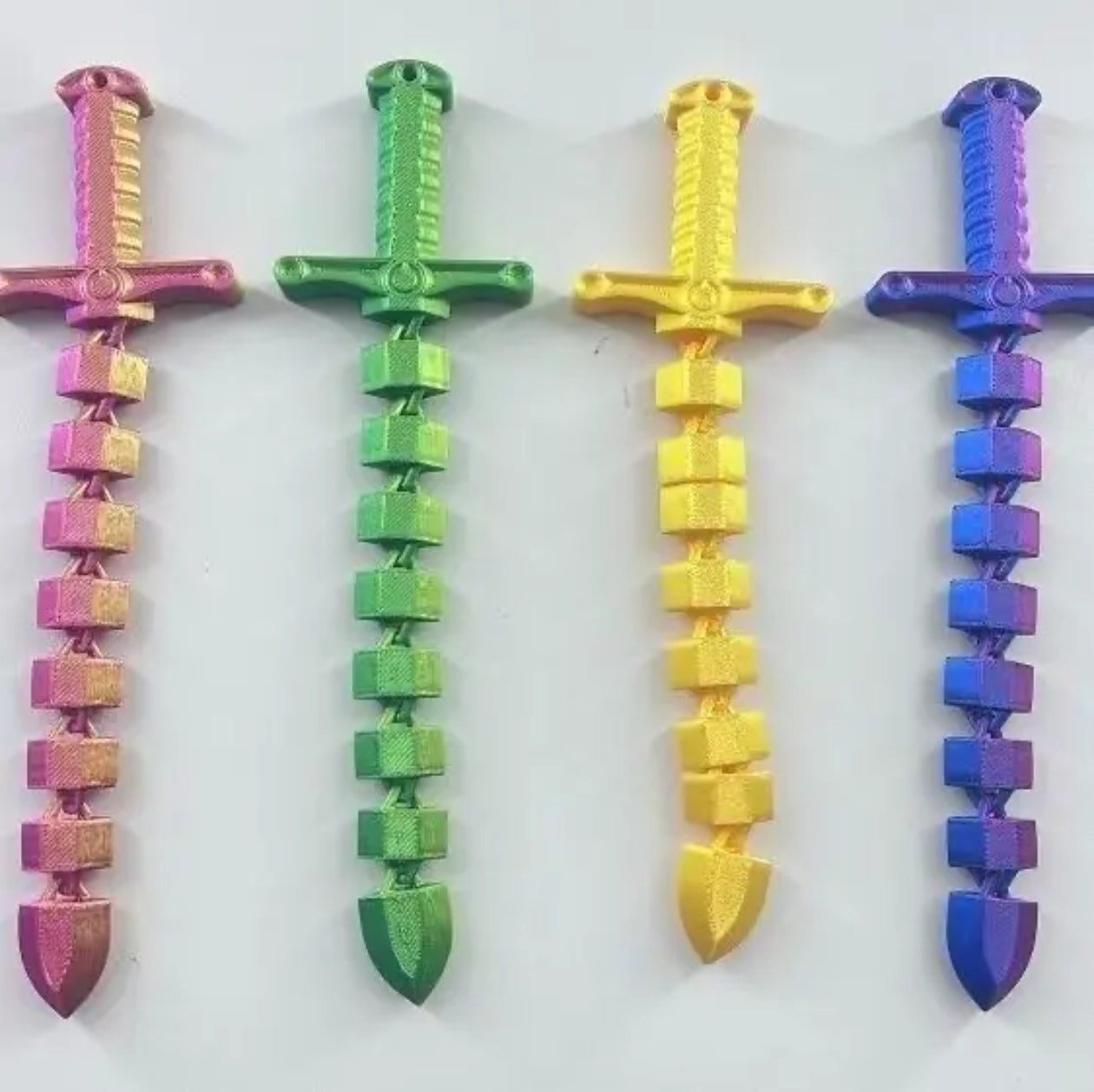 3D Printed Flexi-Vinyl Retractable Sword Collectible