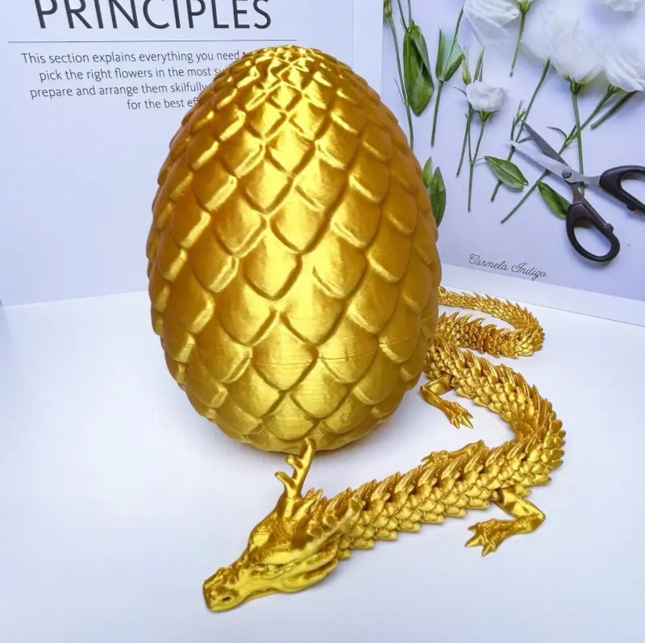 3D Printed Dragon Egg – Mythical Desk Sculpture!