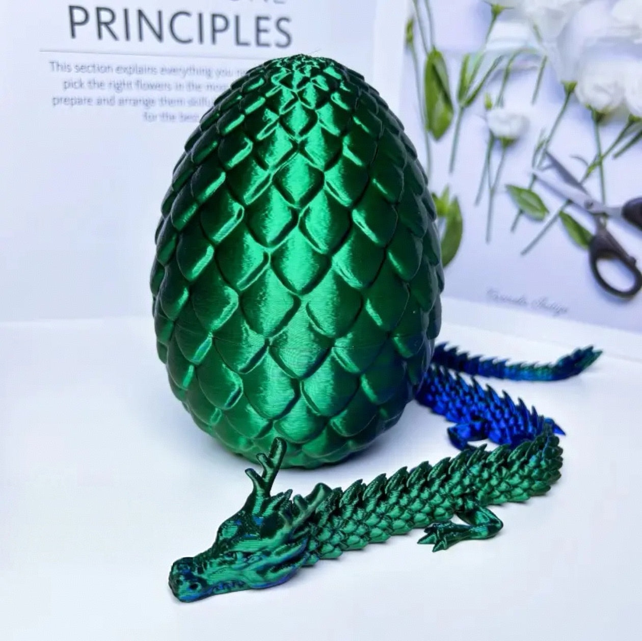 3D Printed Dragon Egg – Mythical Desk Sculpture!