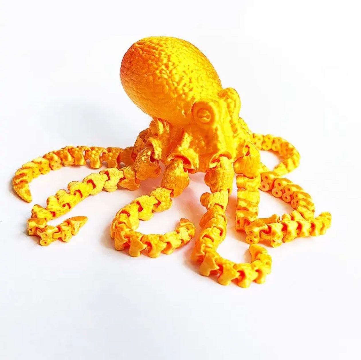 3D Octopus Model – Bendable Tentacles & 360° Rotation!