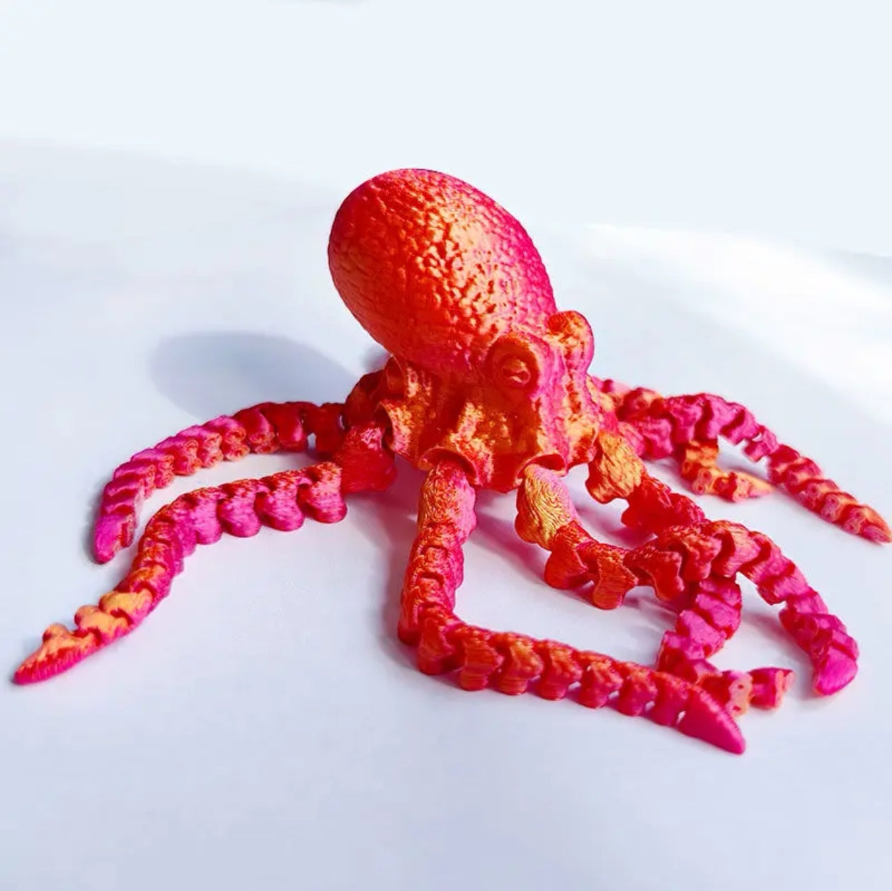 3D Octopus Model – Bendable Tentacles & 360° Rotation!