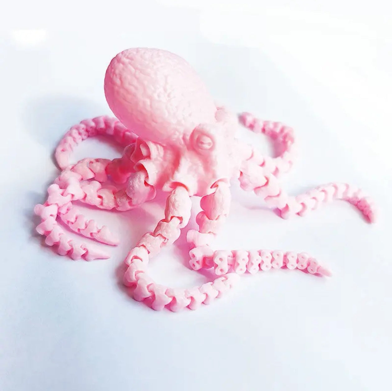3D Octopus Model – Bendable Tentacles & 360° Rotation!