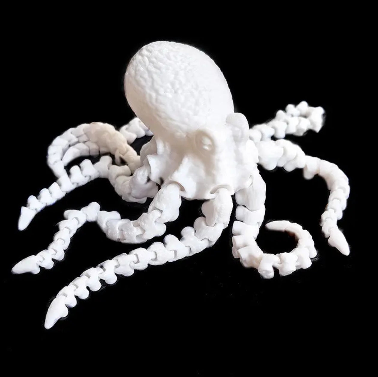 3D Octopus Model – Bendable Tentacles & 360° Rotation!