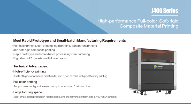 Sailner J402 Series Full-color 3D Printer -Portrait Figurine/Fabric Printing-Full-color Multi-material 3D Printer