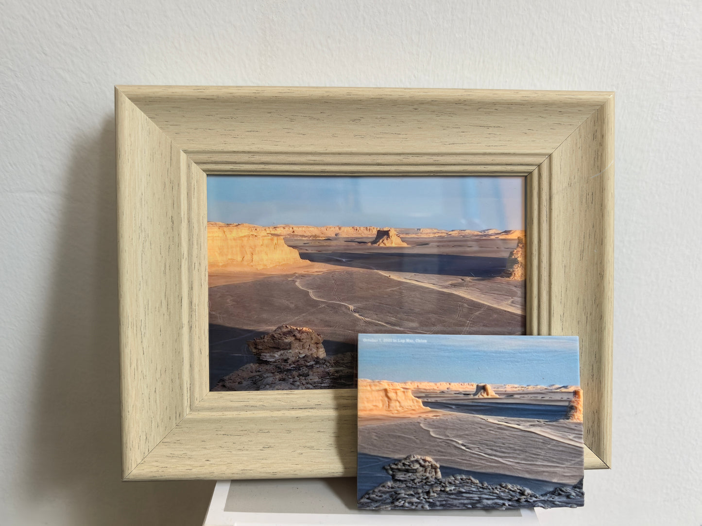 3D-Printed Landscape Fridge Magnet Made from 2D Photos