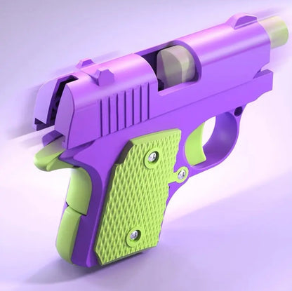 Gravity 1911 Radish Gun: 3D Printed Stress Relief Toy
