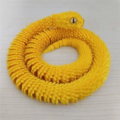 ‌Articulated Python Model - 3D Printed Toy Snake‌