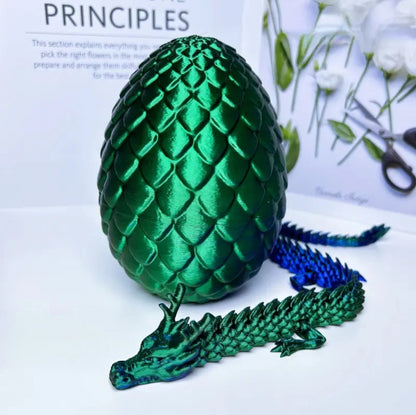 3D Printed Dragon Egg – Mythical Desk Sculpture!