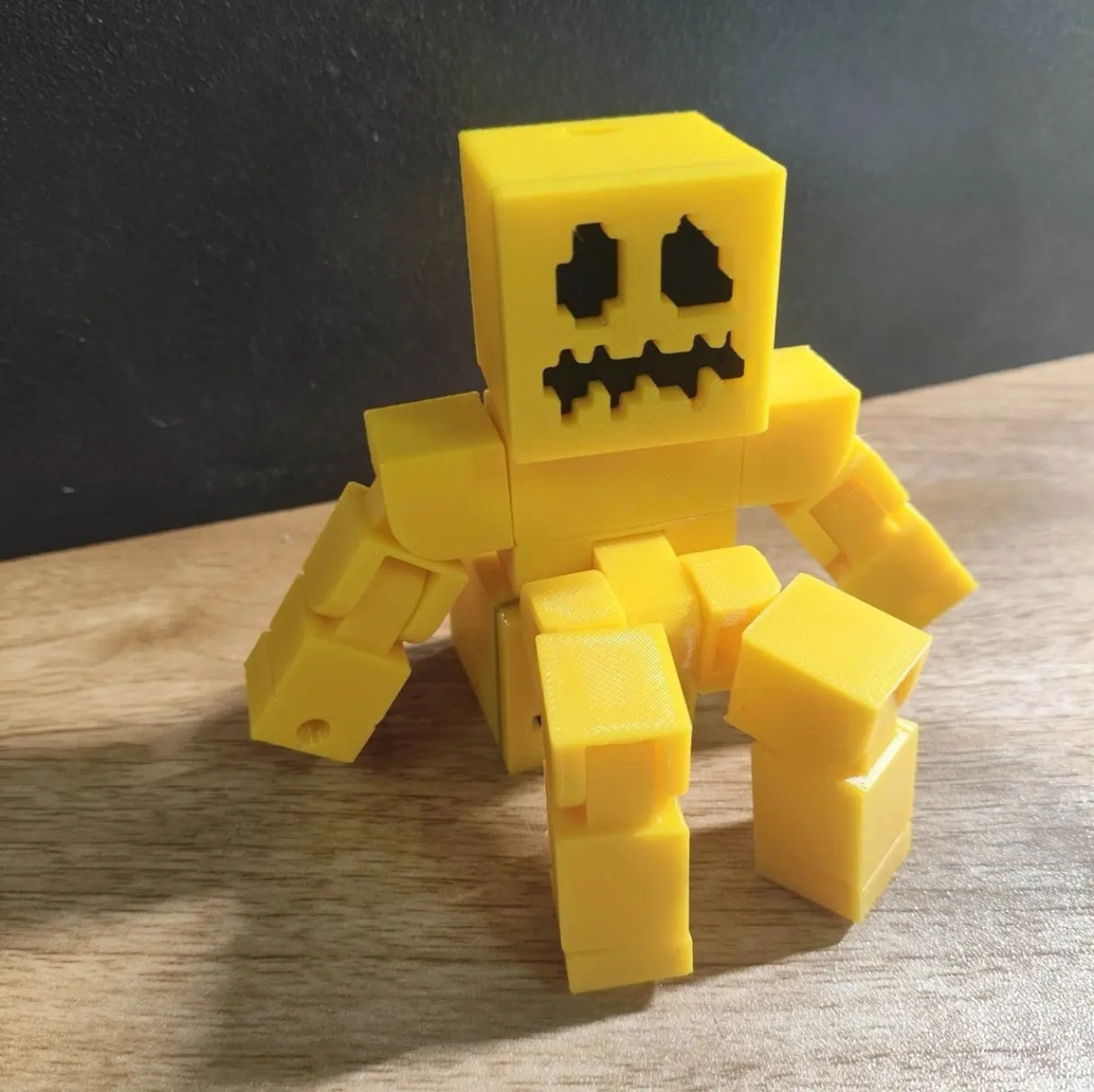 Minecraft Super-Poseable Action Figure – 360° Moveable Joints!