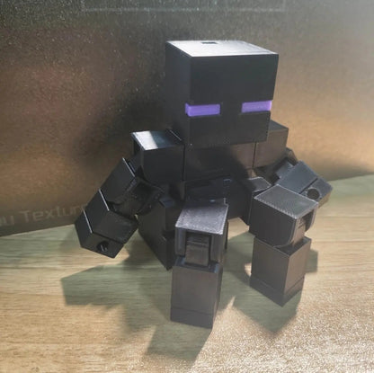 Minecraft Super-Poseable Action Figure – 360° Moveable Joints!