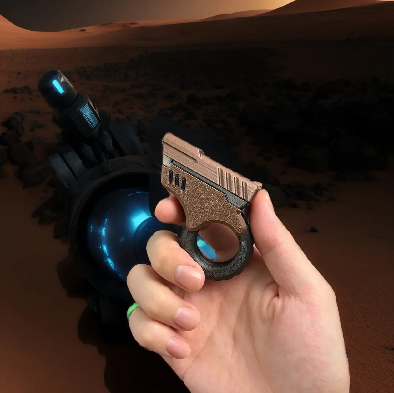 Dune Galaxy Fidget Spinner – 3D Printed Magnetic Toy
