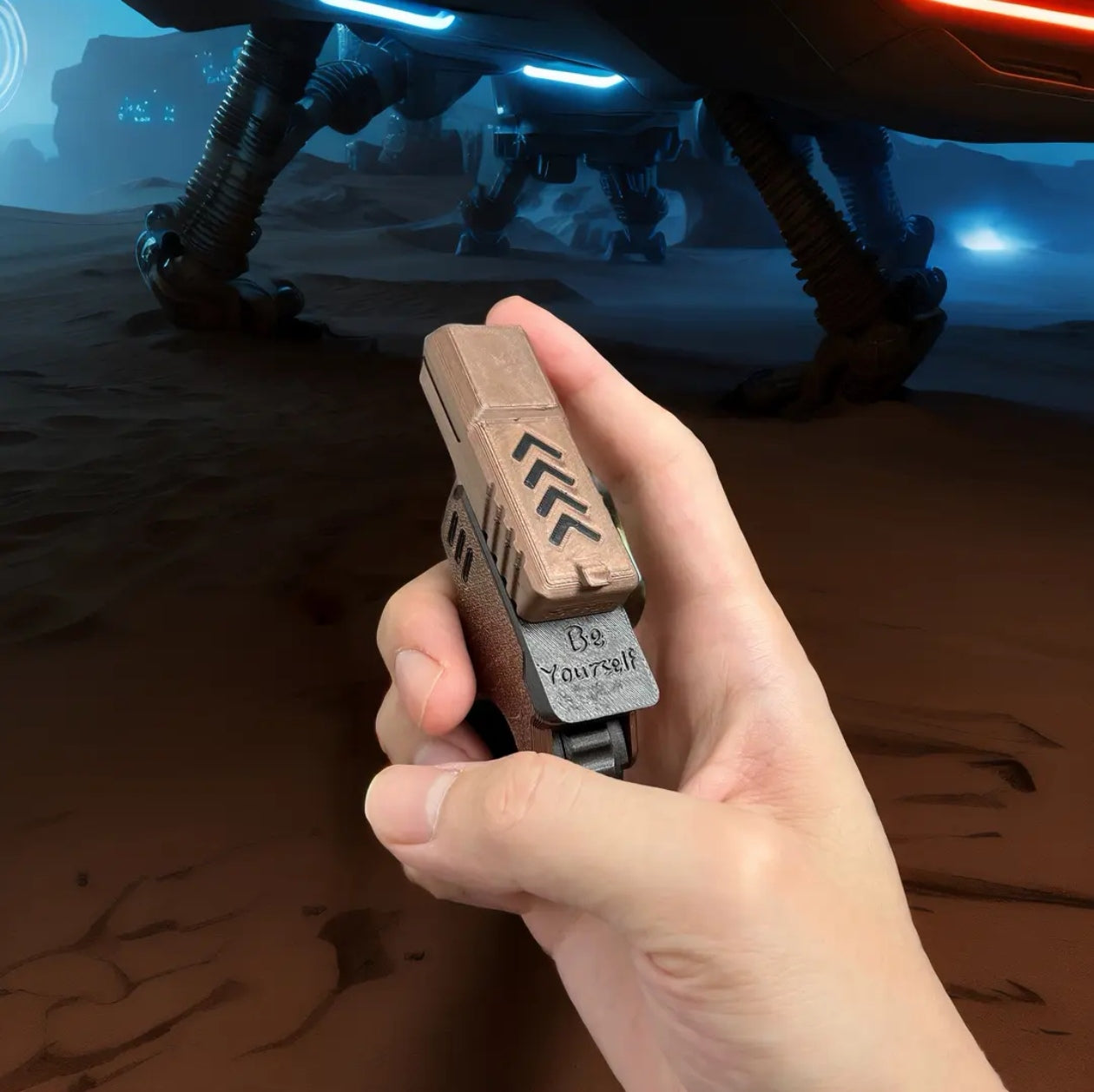 Dune Galaxy Fidget Spinner – 3D Printed Magnetic Toy