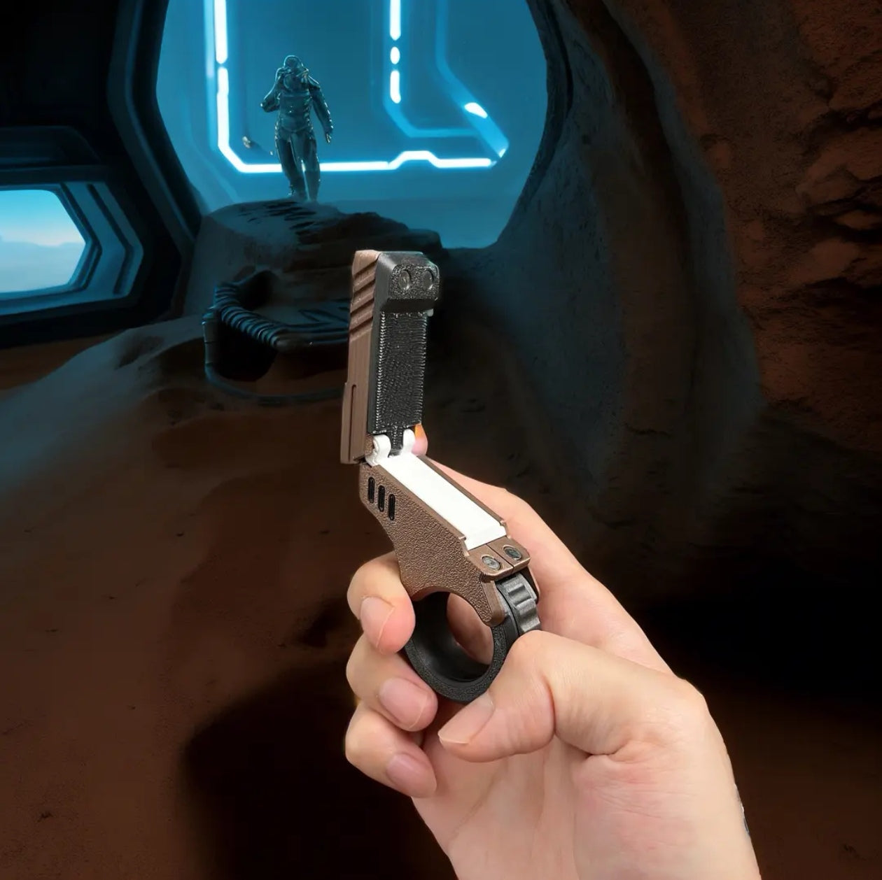 Dune Galaxy Fidget Spinner – 3D Printed Magnetic Toy