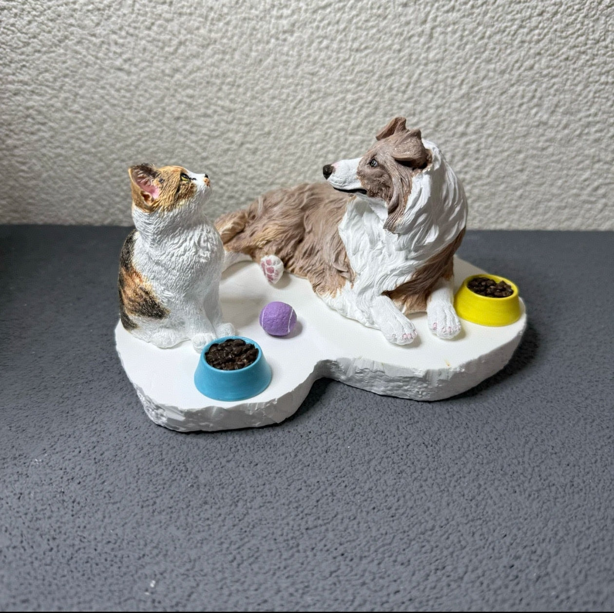 Handcrafted Pet Memorial Keepsake - Custom Artisan Sculpture