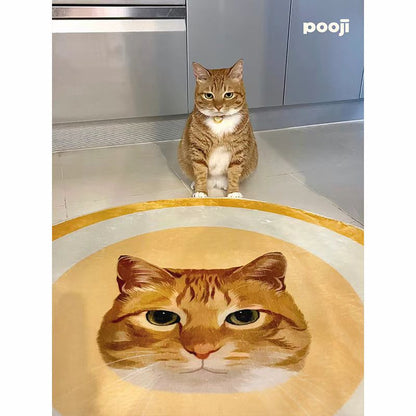 ‌Personalized Pet Portrait Rugs