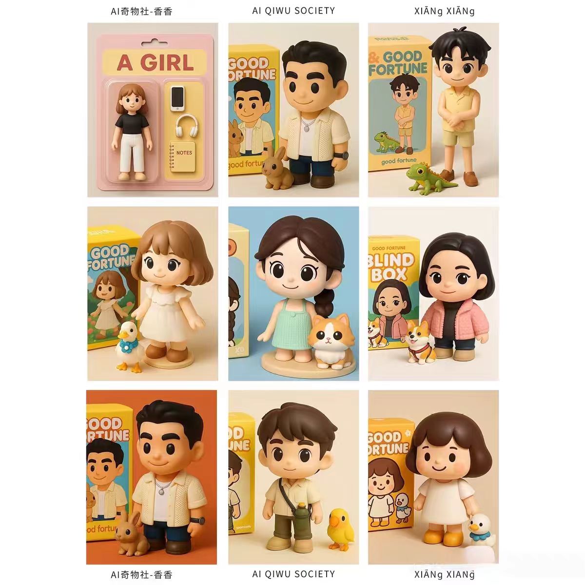 Sailner Custom AI-Modeled 3D Printed Figurines of Real People printing service