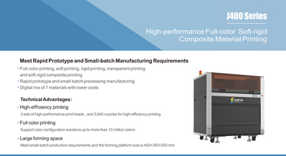 Sailner J402 Series Full-color 3D Printer -Portrait Figurine/Fabric Printing-Full-color Multi-material 3D Printer