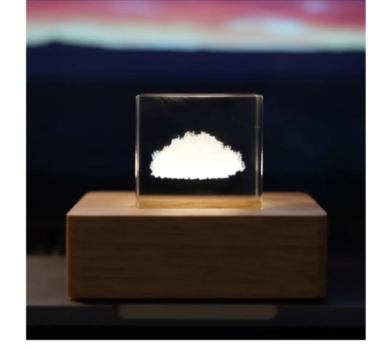 Whimsical Cloud Sculpture - Dreamy Decor Figurine