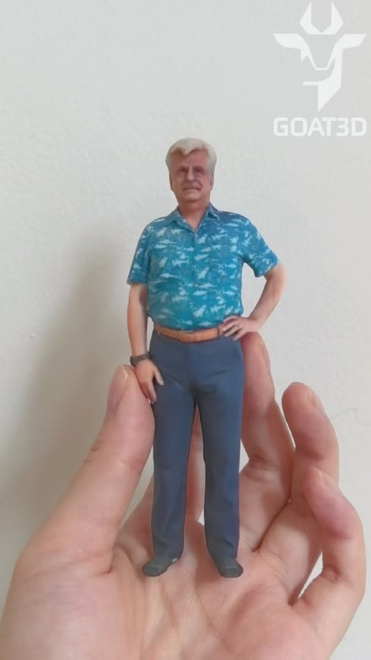 Sailner 3D Model Tam Renkli Baskı Hizmeti