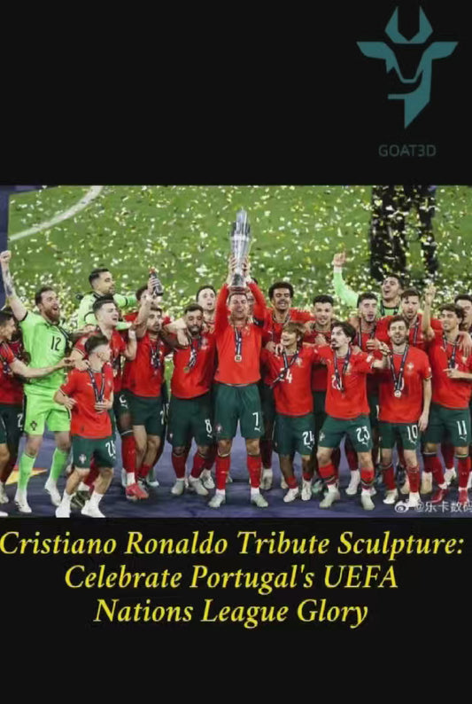 Ünlü Koleksiyonu: Cristiano Ronaldo Özel Figürüyle Şampiyonlukları Kutlayın